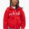Kids' Half & Half Zip Up Hoodie