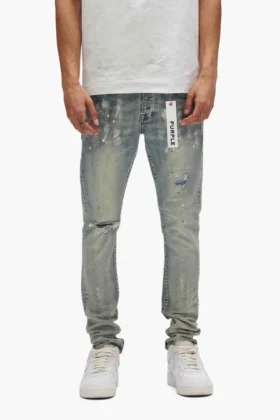 P001 Light Indigo Paint Blowout