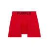 Purple Brand Boxer Brief Single - Red