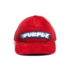 Purple Flames Logo Corduroy Hat