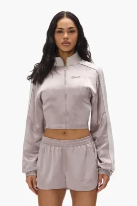 Satin Track Jacket