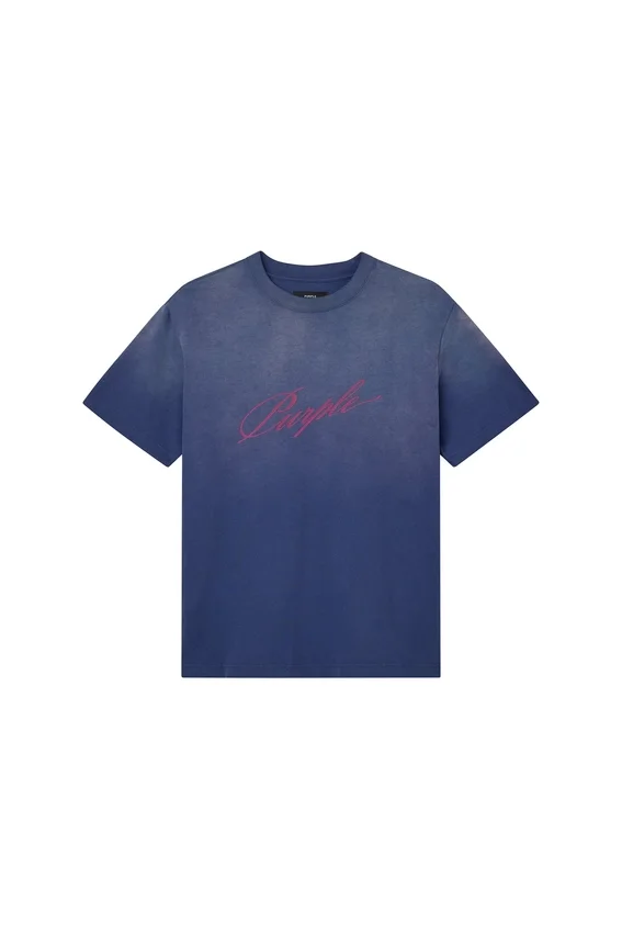 Slanted Script Tee
